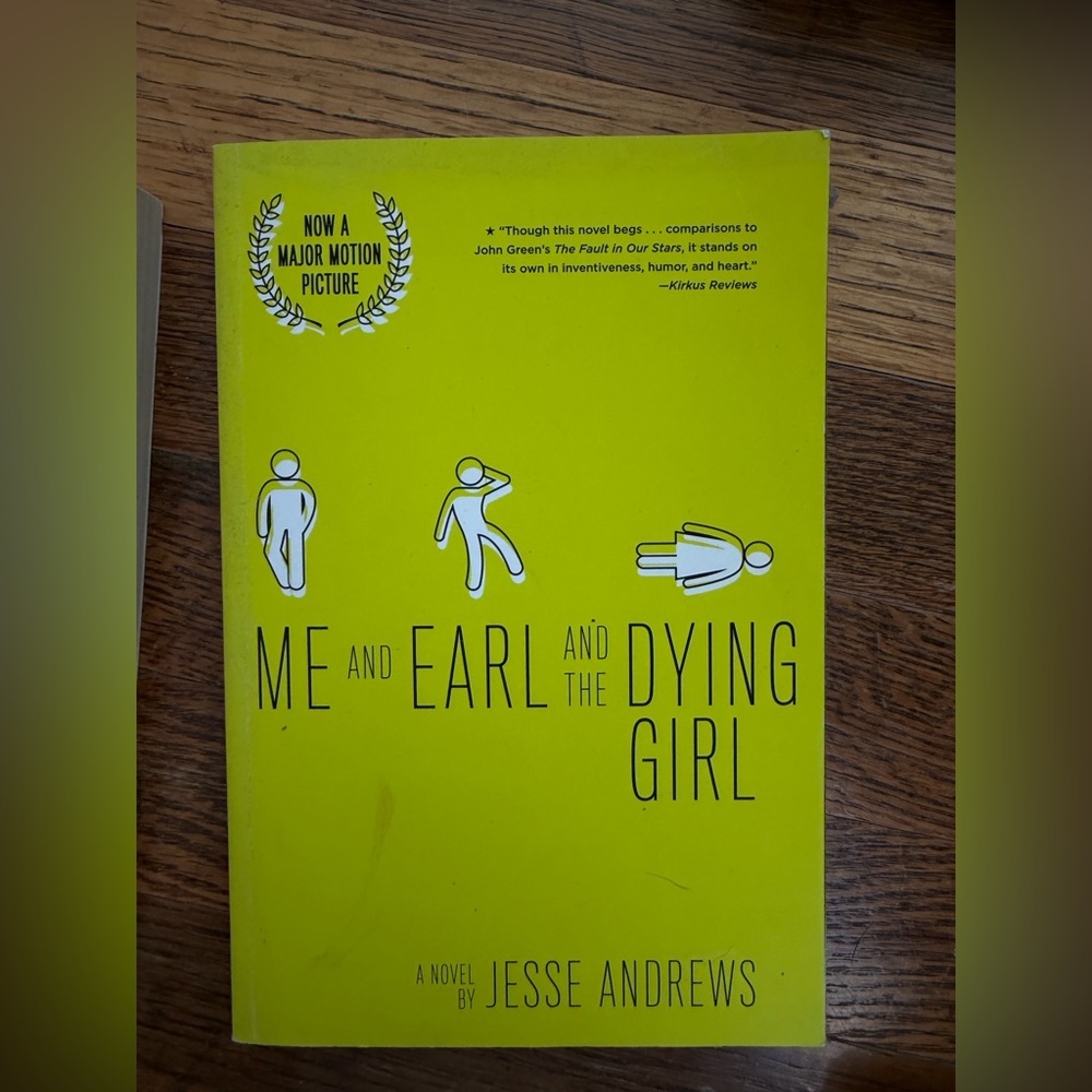 Me and Earl and the Dying Girl Book